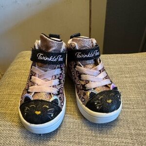 Kids' Pink and Black Shoes